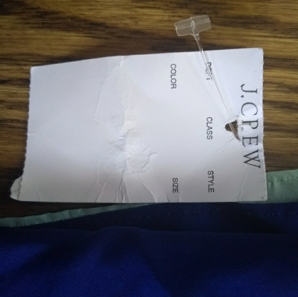 Sale! J Crew blue silk scarf - Picture 2 of 3